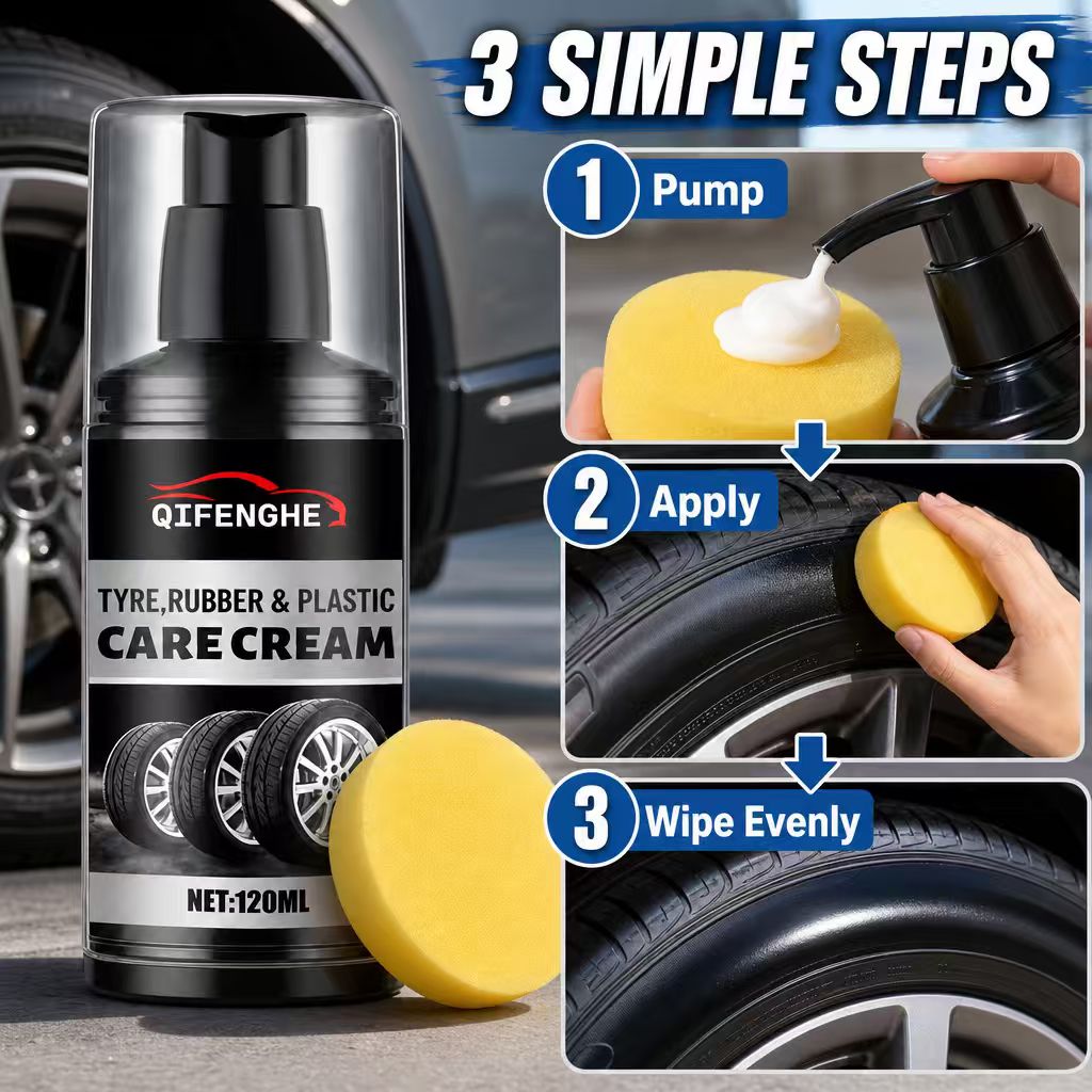 Trim Restorer Plastic - Creme de Cuidado para Pneus de