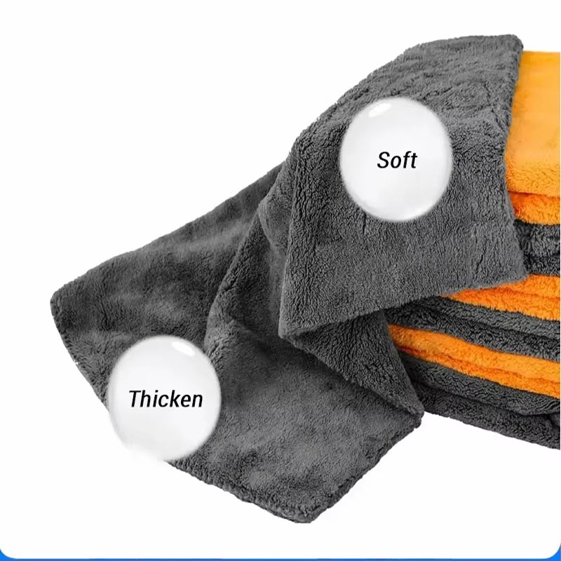 Microfiber Towel Detailing - Novo 1/2/6/9 pacotes 300gsm carro engrossar