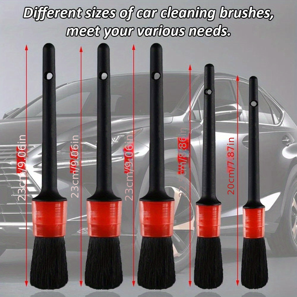 Novo conjunto de escova para d - Interior Detailing Kit avaliação e preço