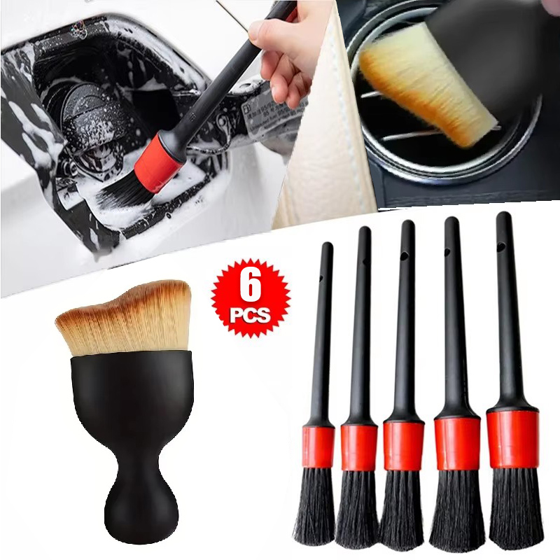 Conjunto de 5/6 Escovas para L - Interior Detailing Kit avaliação e preço