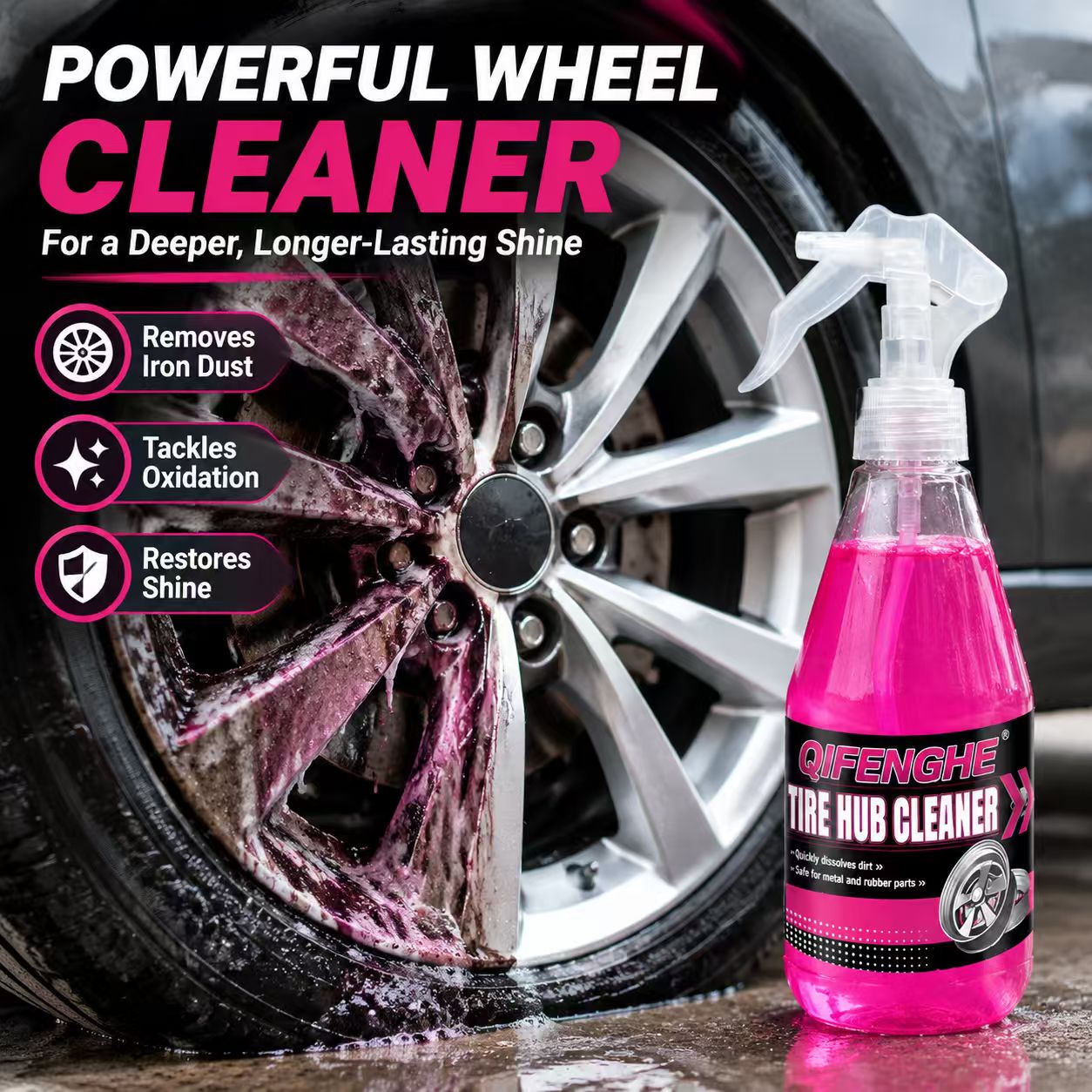 Spray Limpador de Rodas Potent - Wheel Cleaner Alloy avaliação e preço