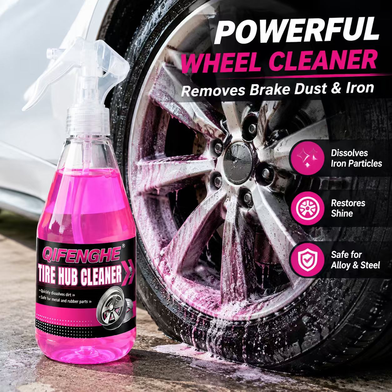 Spray Limpador de Rodas Potent - Wheel Cleaner Alloy avaliação e preço