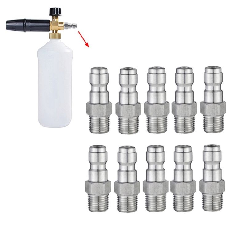 Super Promoção 10 Peças Bico d - Pressure Washer Foam Gun avaliação e preço